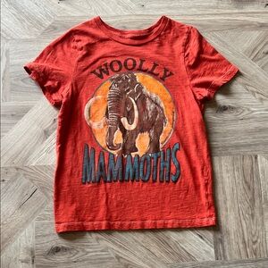 Peek Red Woolly Mammoths Kids T-Shirt